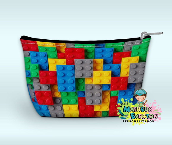 Necessaire Personalizada Lego (faço Outros) - Imagem 2