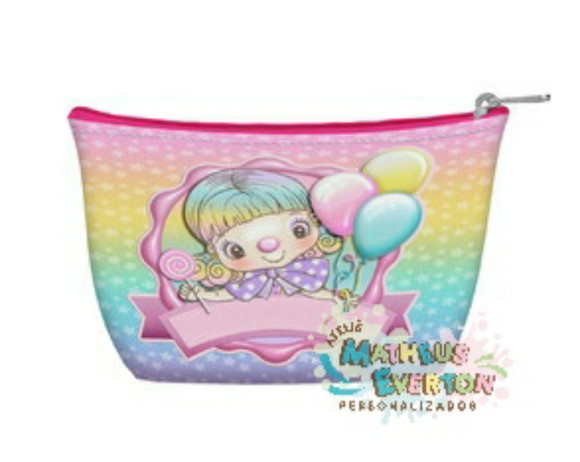 Necessaire Personalizada Palhacinha (faço Outros Temas)