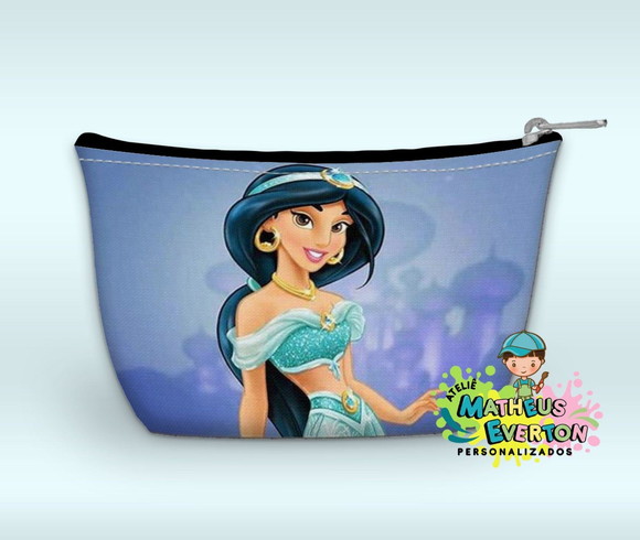 Necessaire Personalizada Princesa Jasmine. - Imagem 3