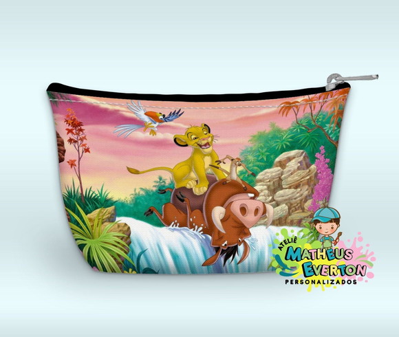 Necessaire Personalizada Rei Leão (faço Outros) - Imagem 4
