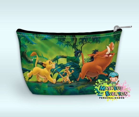 Necessaire Personalizada Rei Leão (faço Outros) - Imagem 5