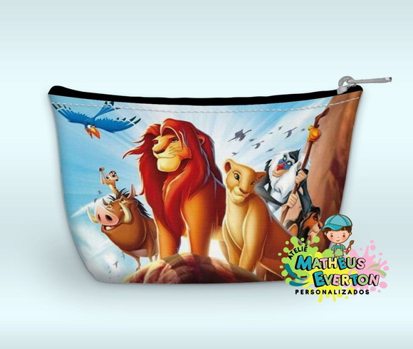 Necessaire Personalizada Rei Leão (faço Outros) - Imagem 3