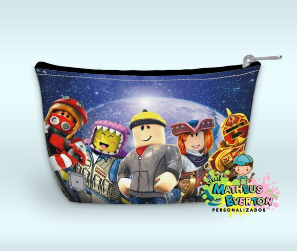Necessaire Personalizada Roblox (faço Outros Modelos).