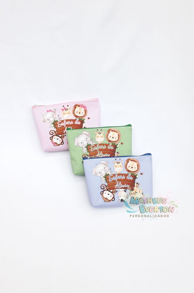 Necessaire Personalizada Safari Baby ( Faço Todos os Temas ) - Imagem 2