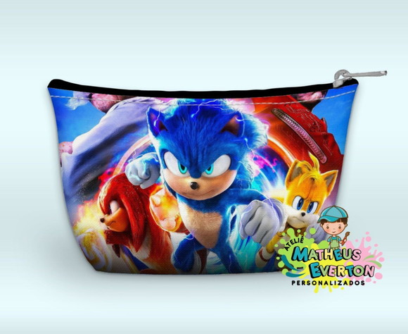 Necessaire Personalizada Sonic 3 - Imagem 5