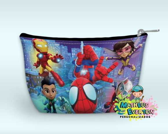 Necessaire Personalizada Spidey e Seus Amigos Espetaculares - Imagem 4