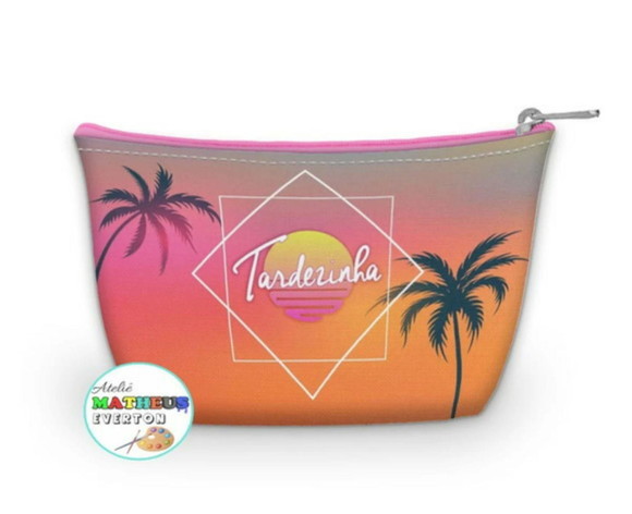 Necessaire Personalizada Tardezinha ( Faço Todos os Temas ) - Imagem 2