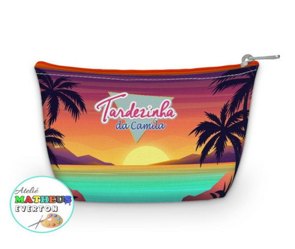 Necessaire Personalizada Tardezinha ( Faço Todos os Temas )