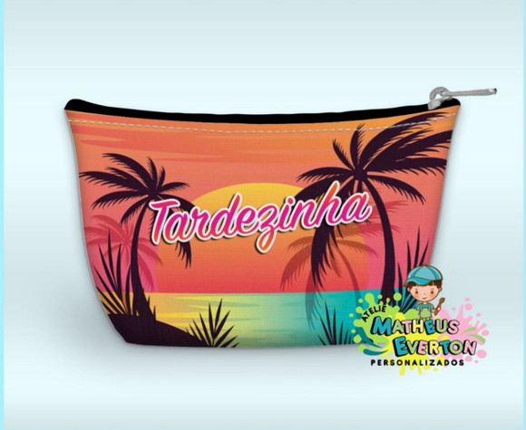 Necessaire Personalizada Tardezinha (faço Outros Temas). - Imagem 2