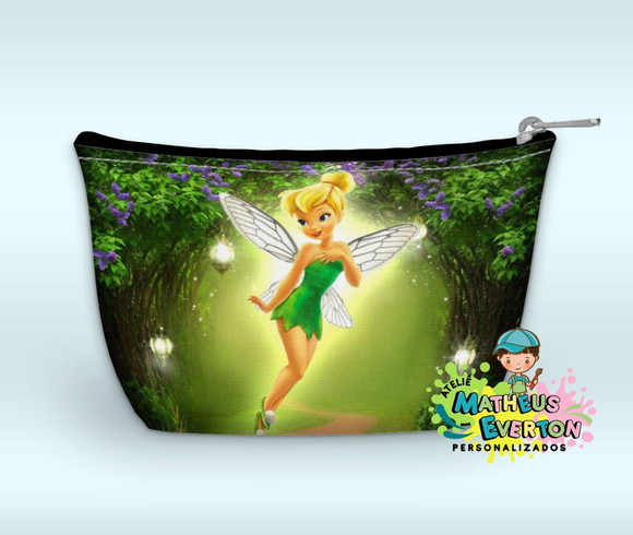 Necessaire Personalizada Tinker Bell ( Faço Outros Modelos). - Imagem 2