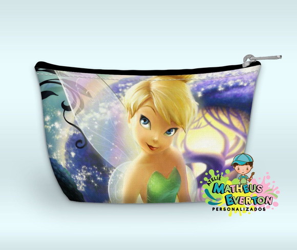Necessaire Personalizada Tinker Bell ( Faço Outros Modelos). - Imagem 3