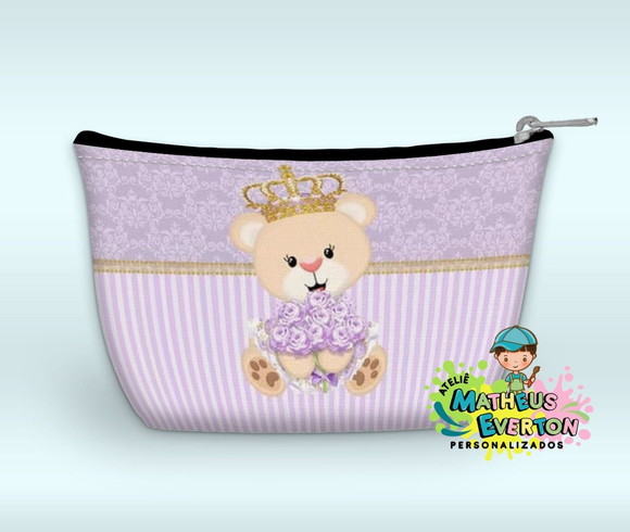 Necessaire Personalizada Ursinha Princesa - Imagem 4