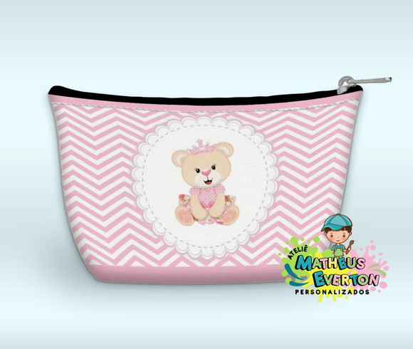 Necessaire Personalizada Ursinha Princesa - Imagem 2