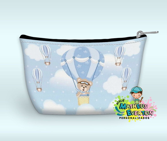 Necessaire Personalizada Ursinho Aviador - Imagem 4