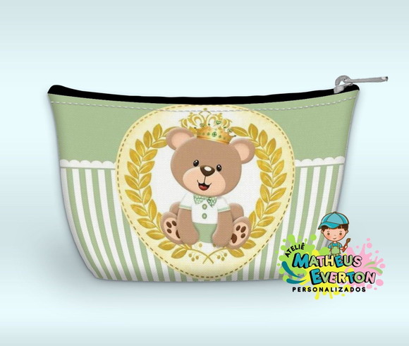 Necessaire Personalizada Urso Príncipe( Faço Outros Modelos) - Imagem 5