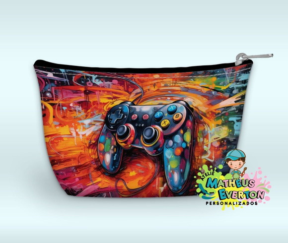 Necessaire Personalizada Video Game (faço Outros Modelos). - Imagem 5