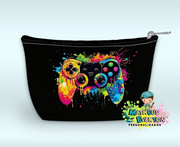 Necessaire Personalizada Video Game (faço Outros Modelos). - Imagem 2