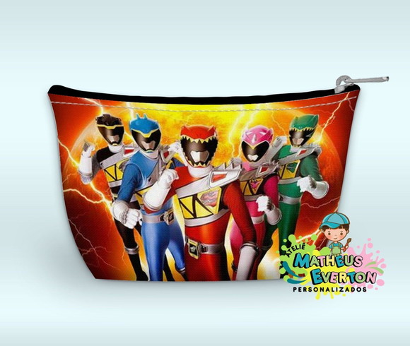 Necessaire Power Rangers Dino Charge ( Faço Outros Modelos ) - Imagem 3