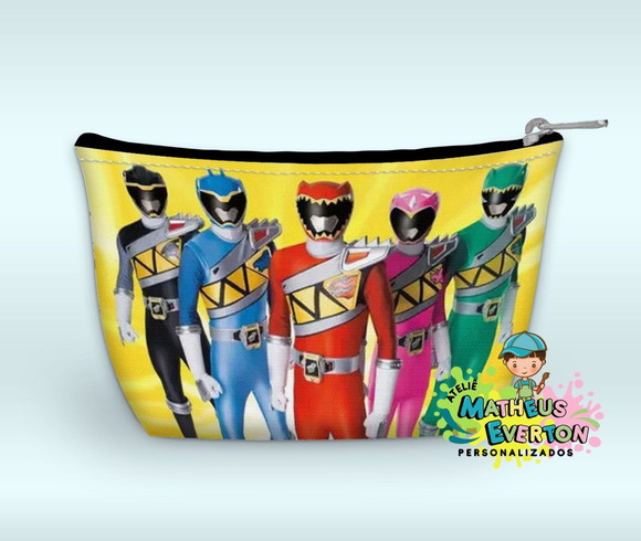 Necessaire Power Rangers Dino Charge ( Faço Outros Modelos ) - Imagem 2