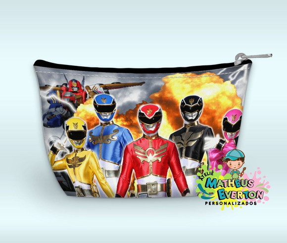 Necessaire Power Rangers Megaforce (faço Outras Temporadas) - Imagem 2