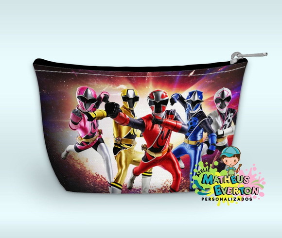 Necessaire Power Rangers Ninja Steel ( Faço Outros Modelos ) - Imagem 2