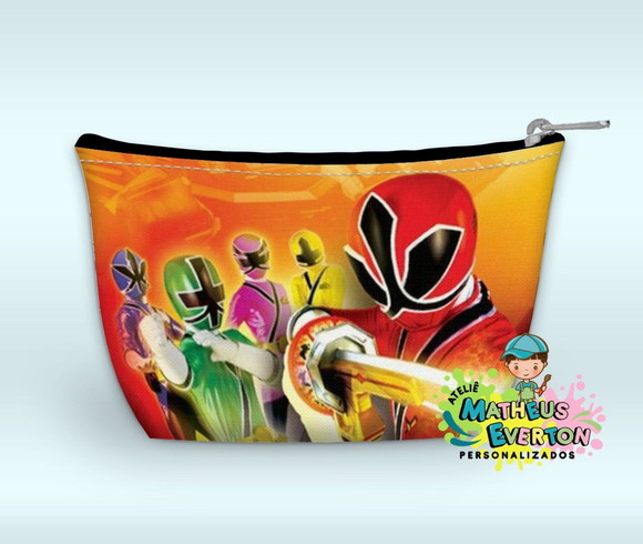 Necessaire Power Rangers Samurai (faço Outros Modelos). - Imagem 2