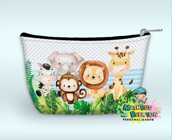 Necessaire Safari Baby ( Faço Todos os Temas ) - Imagem 4