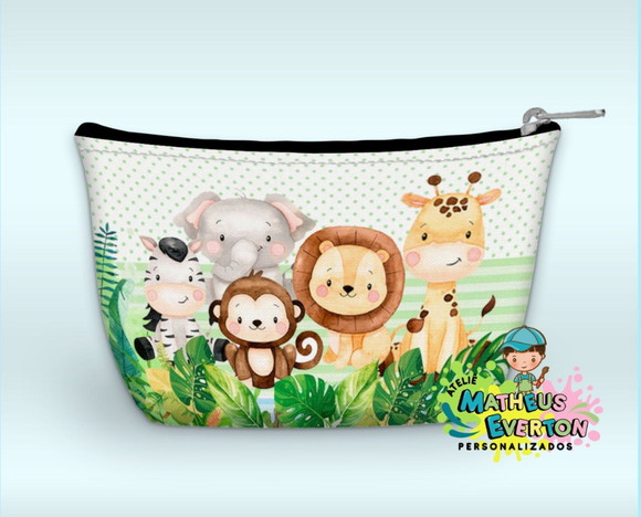 Necessaire Safari Baby ( Faço Todos os Temas ) - Imagem 4