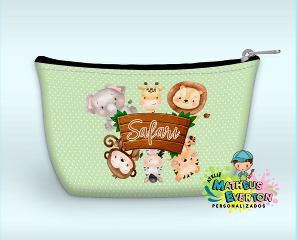 Necessaire Safari Baby ( Faço Todos os Temas ) - Imagem 5