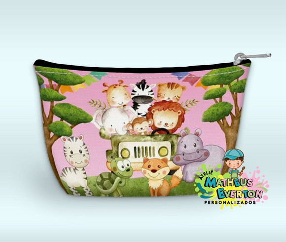 Necessaire Safari Baby ( Faço Todos os Temas ) - Imagem 5