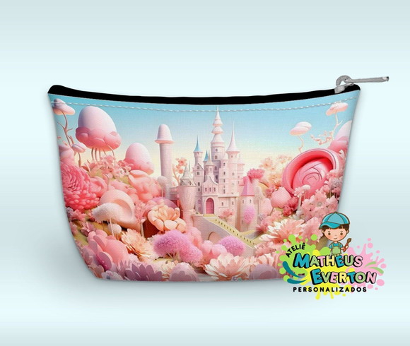 Necessaires Personalizada Castelo Encantado (faço Outros). - Imagem 2