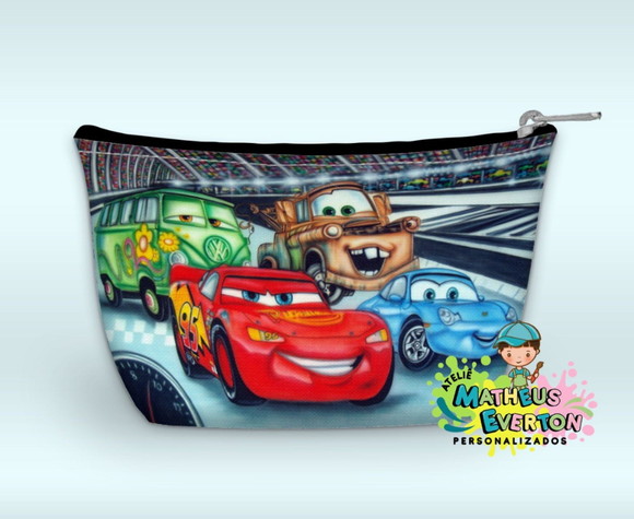 Necessaires Personalizada Filme Carros - Imagem 3