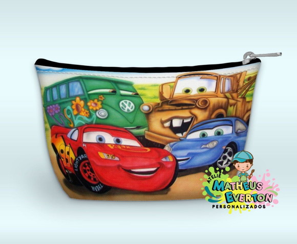 Necessaires Personalizada Filme Carros - Imagem 2