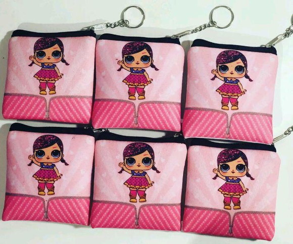Porta Moeda Pra Brinde De Festa Tema Lol
