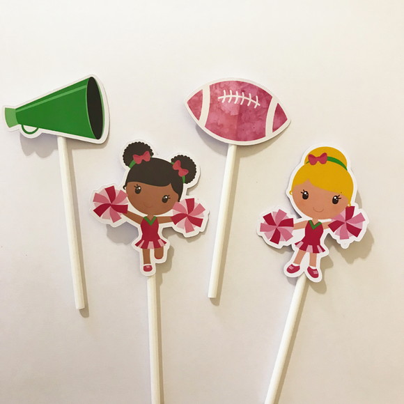 Topo Bolo Festa Cheerleader - Imagem 2