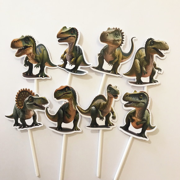 Topo Bolo Festa Dinossauro - Imagem 2
