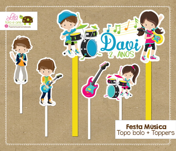 Topo Bolo Festa Música