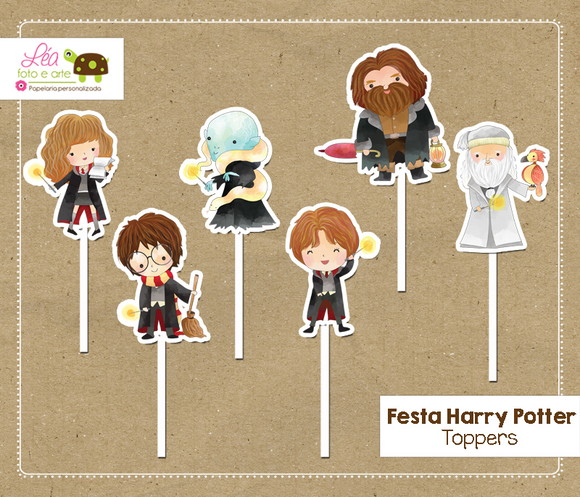 Topo Bolo Harry Potter - Imagem 2