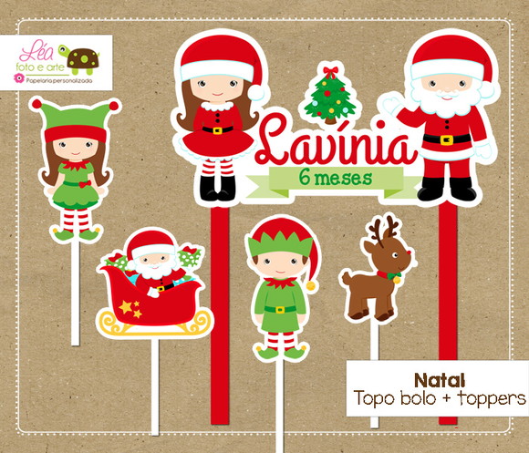 Topo Bolo Natal