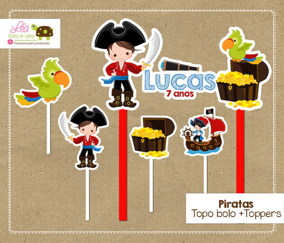 Topo Bolo Piratas