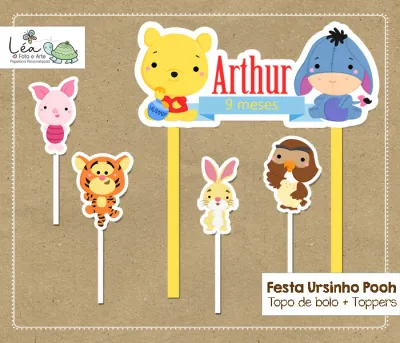 Topo Bolo Pooh