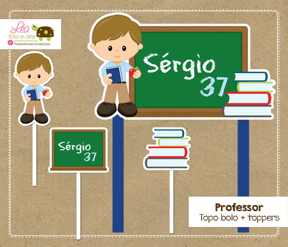 Topo Bolo Professor