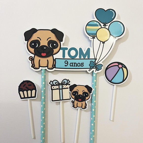 Topo Bolo Pug