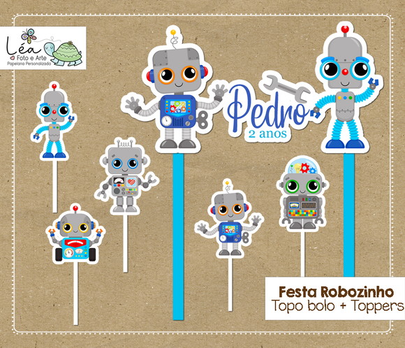 Topo Bolo Robô