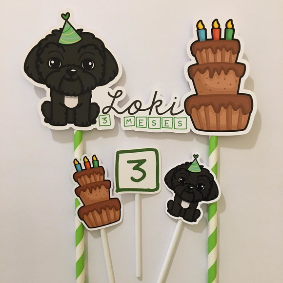 Topo Bolo Shih-tzu Preto