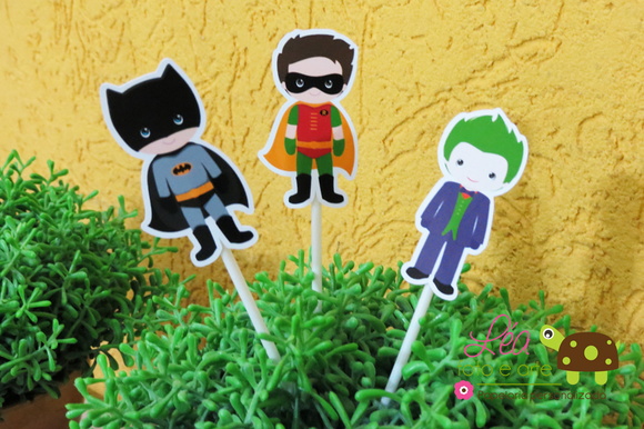 Topo de Bolo Batman - Imagem 4