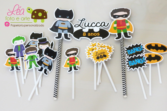 Topo de Bolo Batman - Imagem 3