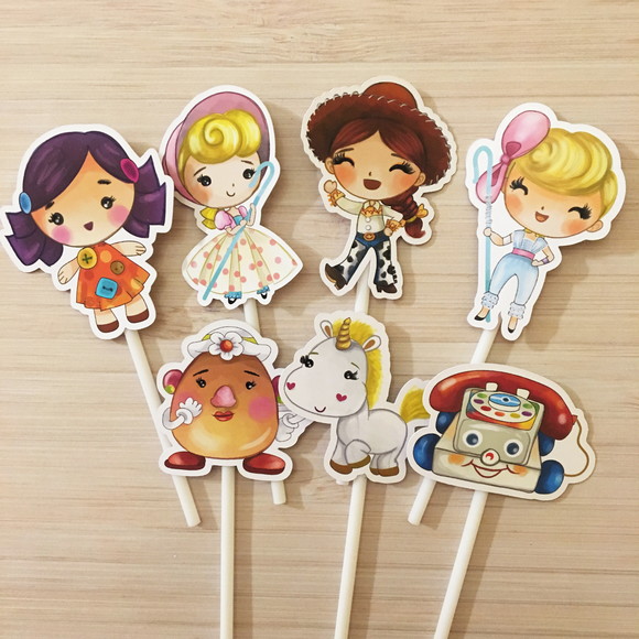 Topo de Bolo Festa Toy Story - Imagem 2