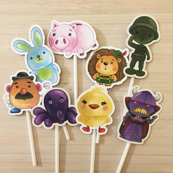 Topo de Bolo Festa Toy Story - Imagem 3