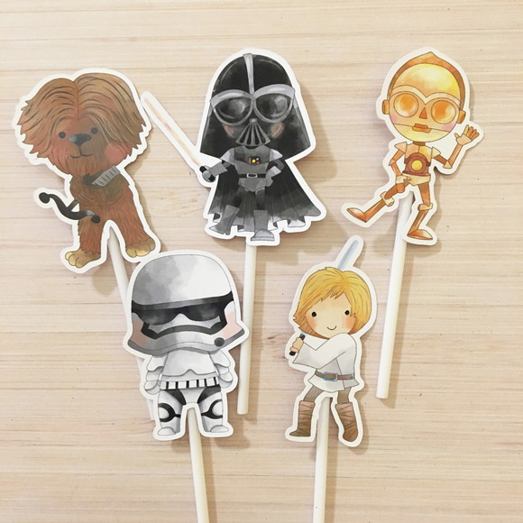 Topo de Bolo Star Wars - Imagem 2